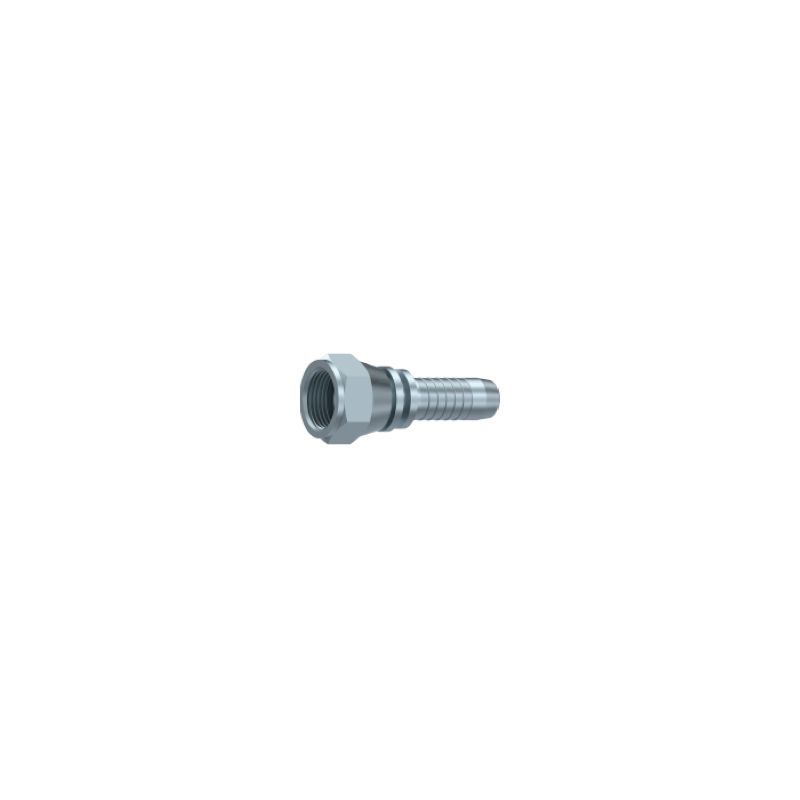 Embout Femelle JIC - Cone 74° -  1"5/8 - 12F - Ø Int. 38.98 mm - Ø Int. Tuyau  - DN  32 mm - 1"1/4