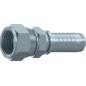 Embout Femelle JIC Hexagone - Cone 74° -  1"1/16 - 12F - Ø Int. 24.69 mm - Ø Int. Tuyau  - DN  16 mm - 5/8