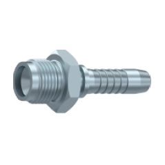 Embout mâle valve agricole - M18x150 - Ø Int. tuyau 6 mm - 1/4