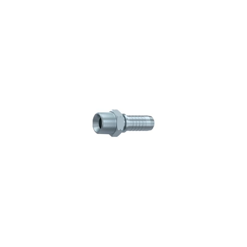 Embout mâle conique NPT - 1/4 MB - 19F - Ø Int. tuyau 10 mm - 3/8