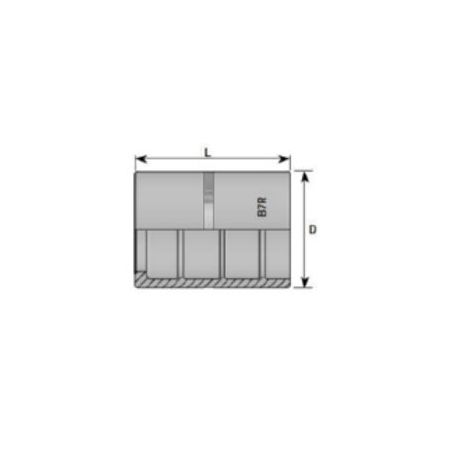 Jupe pour tuyau thermoplastique R7-R8 - DN 04 - Sans dénudage