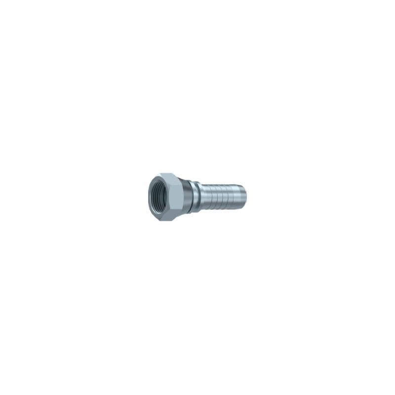 Embout Femelle BSP Fond Plat - DN 3/8 - Ø Int. tuyau 10 - 3/8 + JUPE