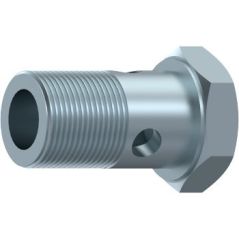 vis Ø M8x100 creuse simple hydraulique pour banjo Ø 08