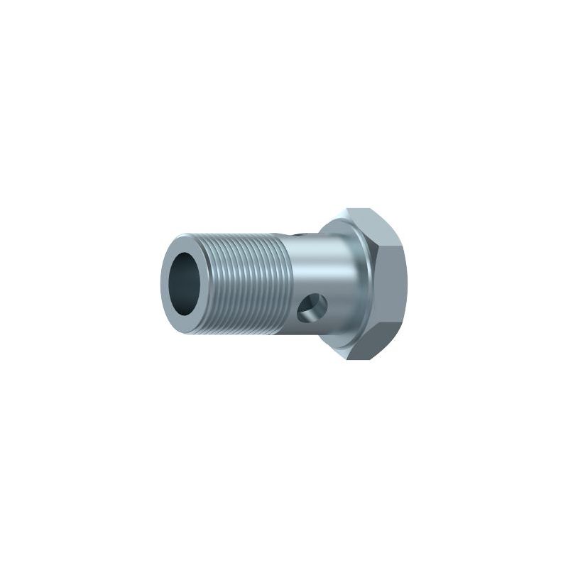 vis Ø M8x100 creuse simple hydraulique pour banjo Ø 08