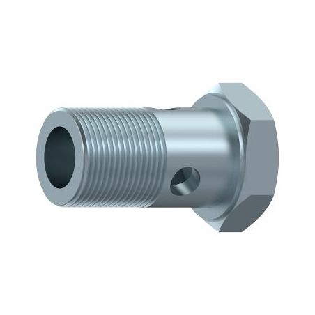 vis Ø M8x100 creuse simple hydraulique pour banjo Ø 08