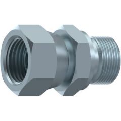 adapteur hydraulique m - f. tourn bsp 60º 3/4" bsp 3/4" bsp
