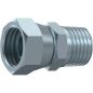 adapteur hydraulique f. tourn.bsp (60º)- m.bspt 1/2" bspt 1/2" bsp