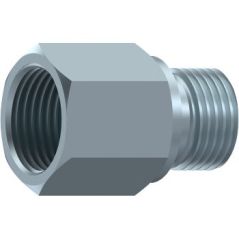 Prolongateur hydraulique M BSP 60º - M - F Gaz fixe 3/4" BSP 3/4" BSP - L72