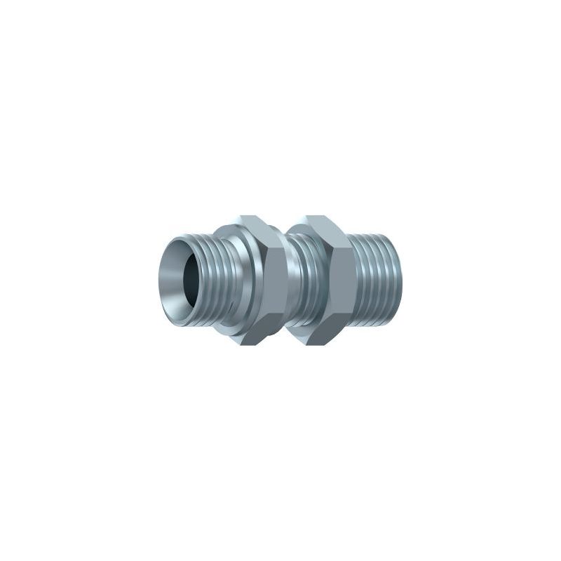 passe-cloison hydraulique MBSP - MBSP avec écrou - 1"1/4 MBSP - 1"1/4 MBSP