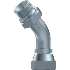coude tube 45º m-f. tourn. fbsp(60º) 1" 1/2 mbsp 1" 1/2 fbsp