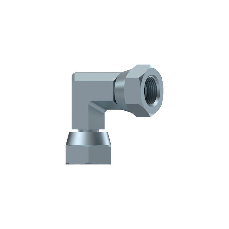 coude 90º - ecrou tournant - ecrou tournant - forgé 1/4" bsp 1/4" bsp