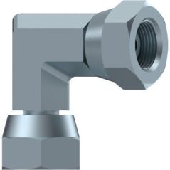 coude 90º - ecrou tournant - ecrou tournant - forgé 1"1/4 bsp 1"1/4 bsp