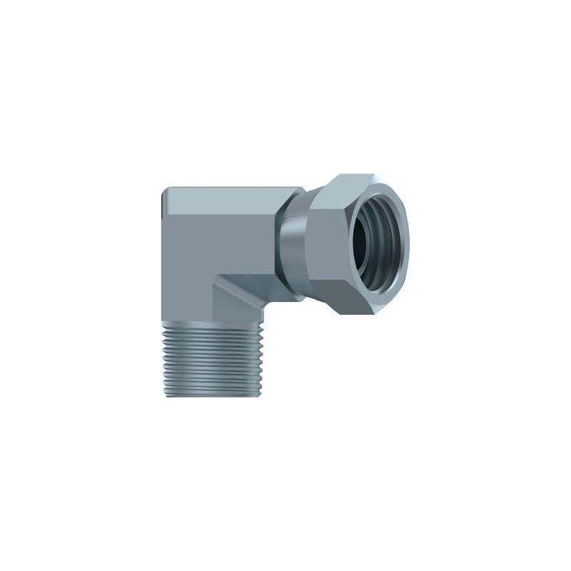 coude 90º - male - femelle tournante fbspt -forgé 3/4" bspt 3/4" bsp