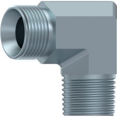 coude 90º - male mbsp (60º)-m.npt (60º) 1" mbsp 1" npt