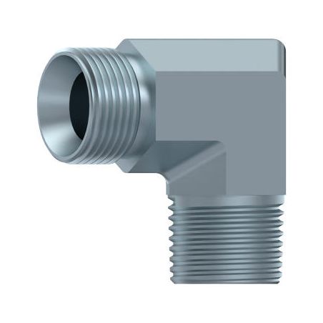 coude 90º - male mbsp (60º)-m.npt (60º) 1" mbsp 1" npt