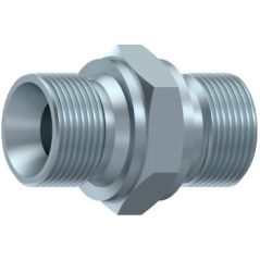 Adapteur hydraulique male - male (60º) MDIN M16x1.5 MDIN M16x1.5