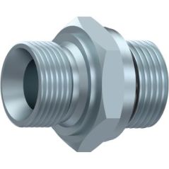 Adapteur hydraulique Male MBSP - Male DIN - 1" 1/2 MBSP - MDIN M48x2