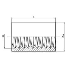 Manchon Femelle - Femelle ronde - 1/4" BSP
