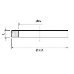 Joint Cuivre Mètrique recuit - 26X34X1,5