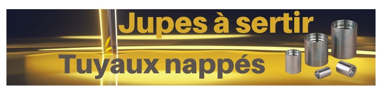 Jupes pour tuyaux nappe métallique