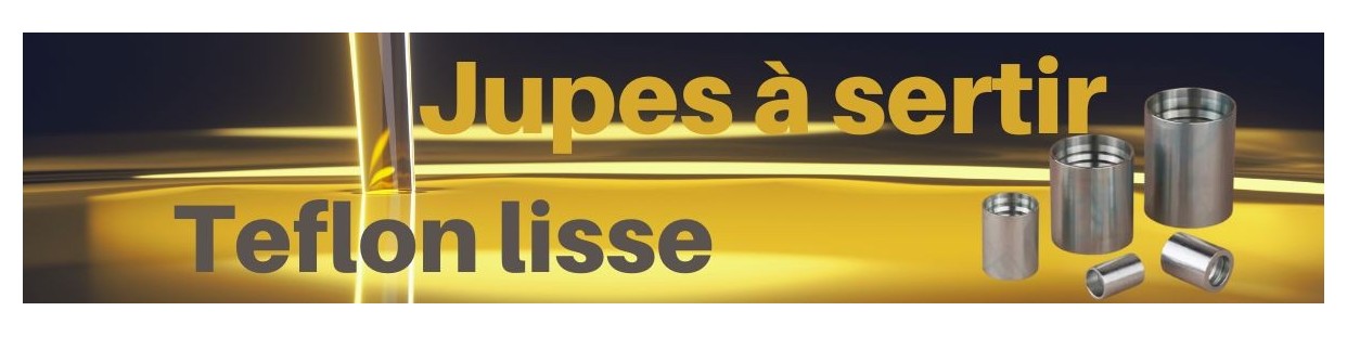 Jupes pour tuyaux PTFE lisse